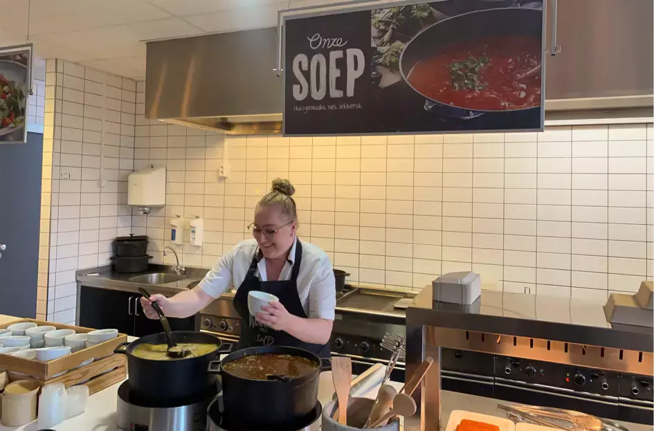 Hai, Albron, Hutten, Bedrijfsrestaurant, Participatiebaan