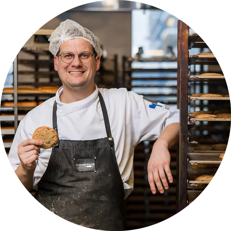 De Zorgbakkerij, doven, slechthorenden, bakker, bakkerij, Veghel De Zorgbakkerij, doven, slechthorenden, bakker, bakkerij, Veghel