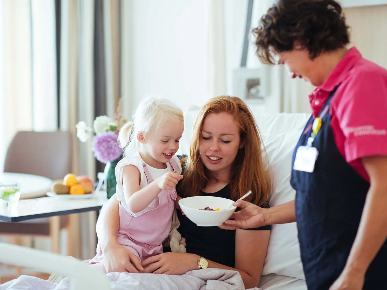 Werken in de horeca, zorg, patientenvoeding Werken in de horeca, zorg, patientenvoeding