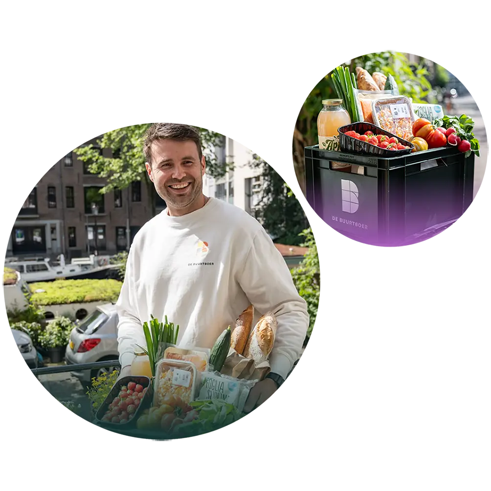 De Buurtboer, Lunch, Amsterdam, Rotterdam Albron